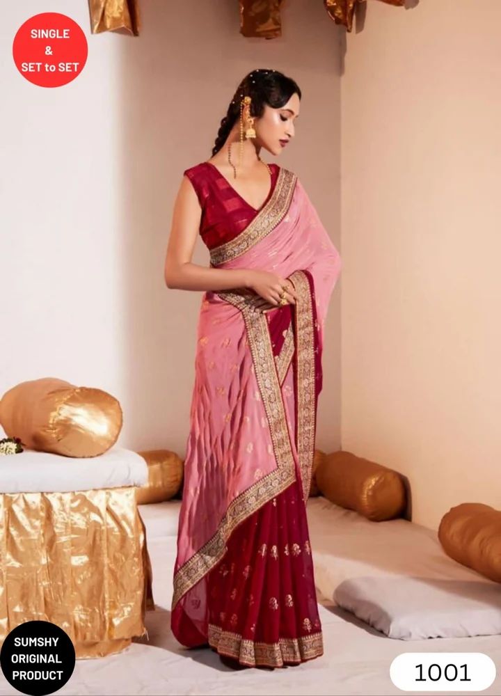 Party Wear Designer Georgette Saree