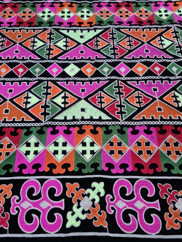 Cotton flex embroidery fabric