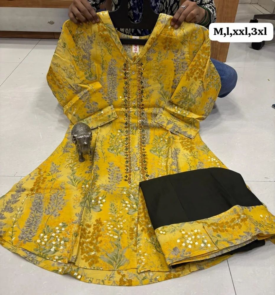 premium kurti with sharara plazzo set