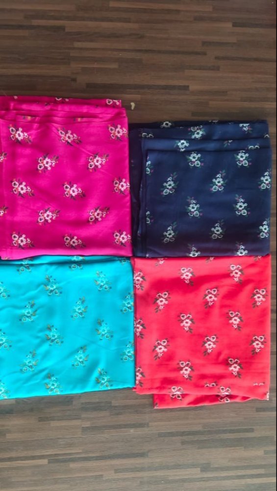Rayon Pigment Print Fabric