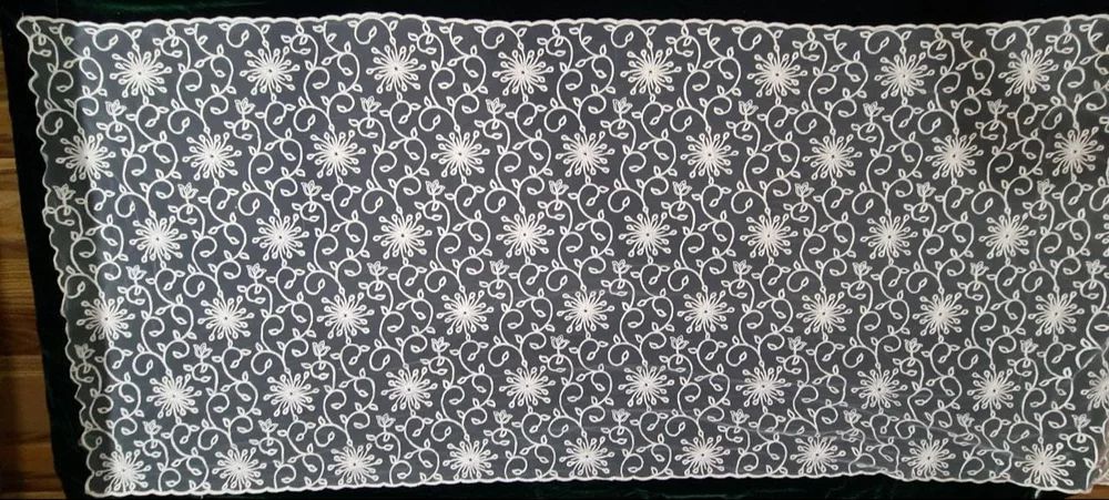 Net Embroidery Dupatta