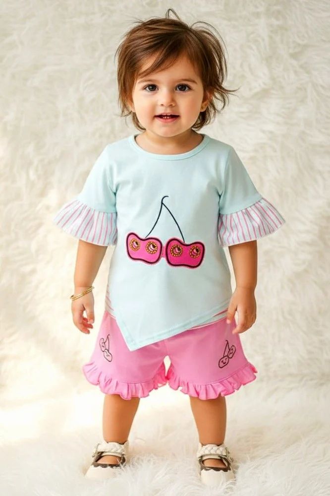 Kids Girls Top Pant Set