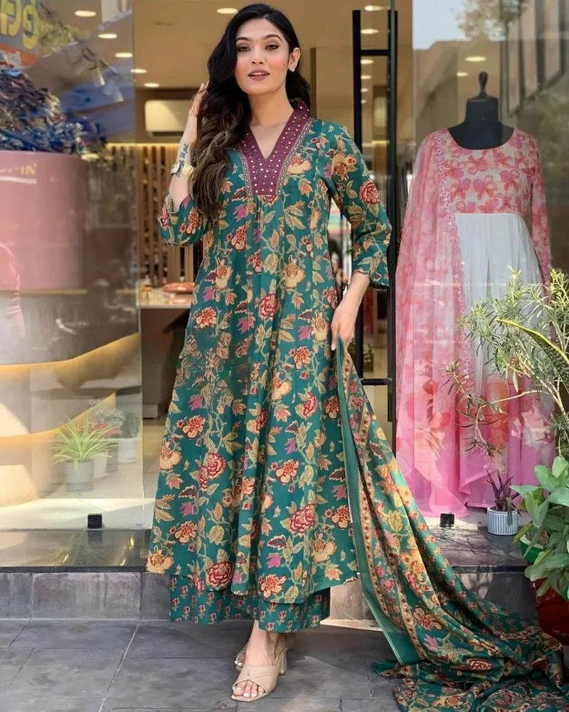 Kurta Pant Dupatta Set