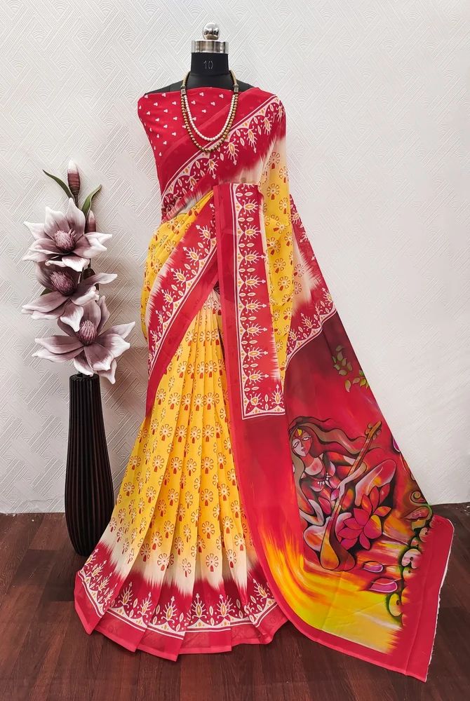 Georgette Saree