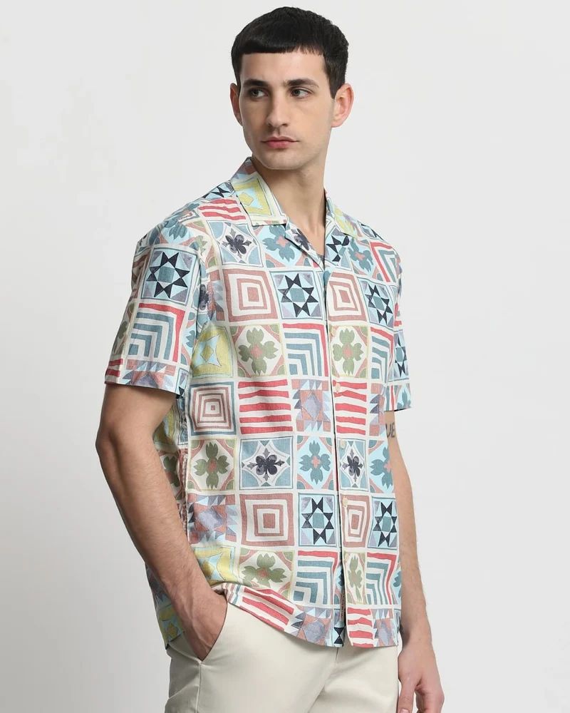 Men Digital Printed Shirt