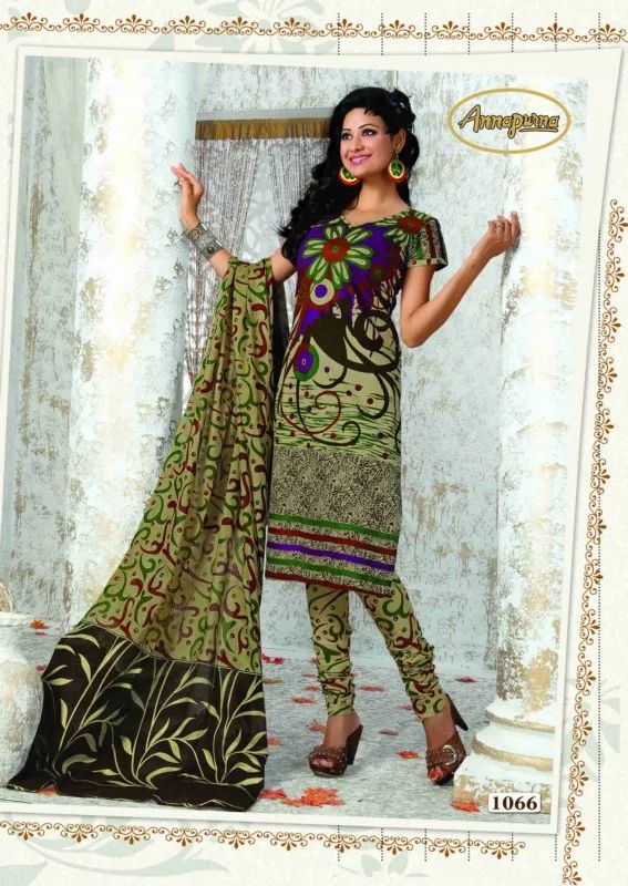 Jetpur Print Dress Material