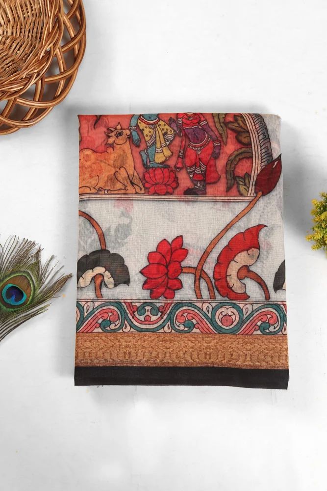 Moksha Patra Chanderi Saree
