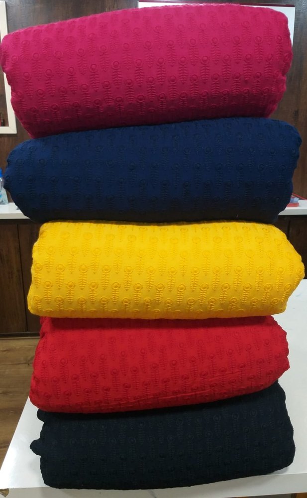 Rayon Schiffli Fabric