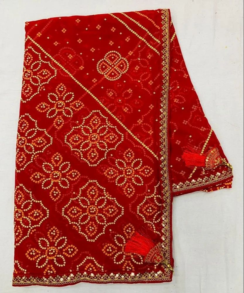 Bandhej Bandhani Saree
