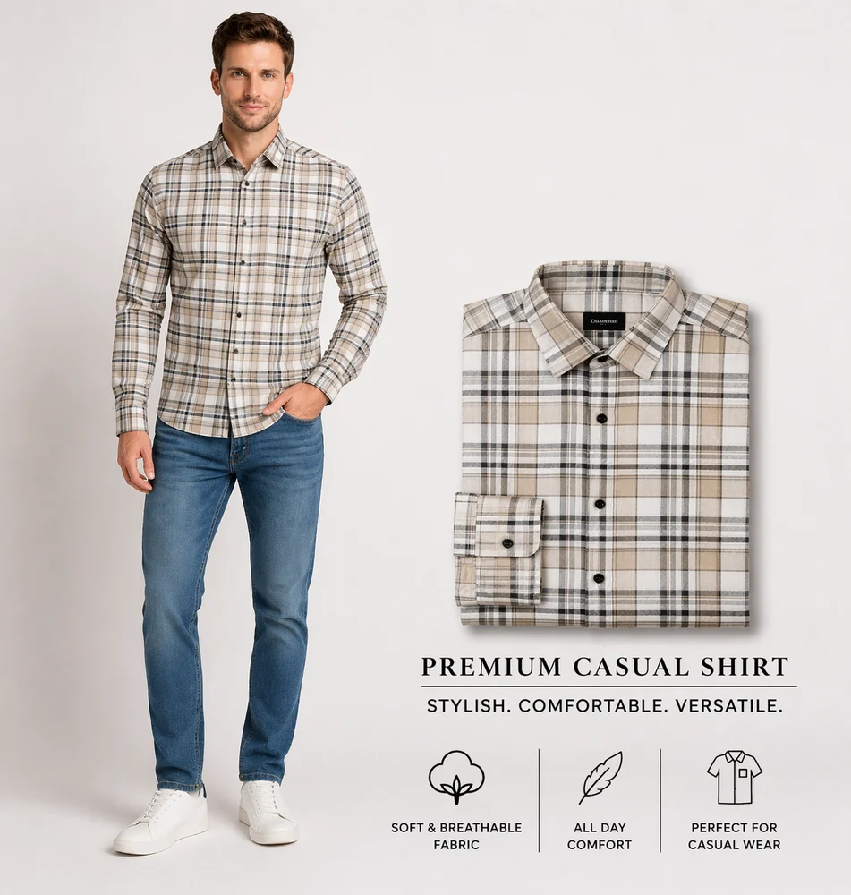 Cotton Chex Shirts