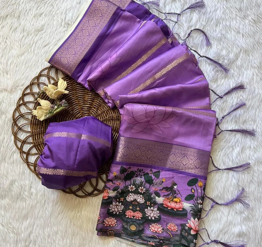Pure Crepe Silk Saree