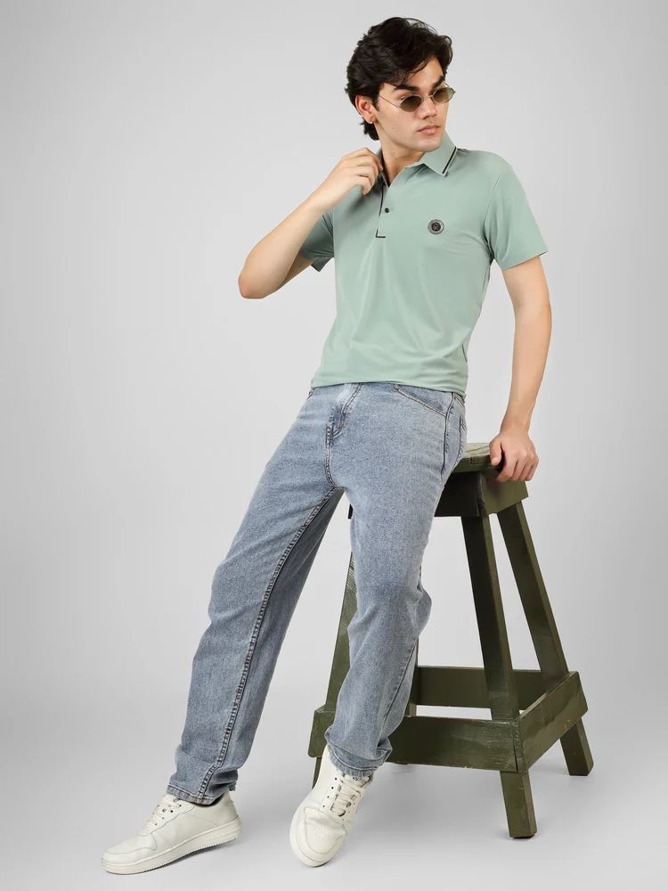 STICHLESS POLO TSHIRT