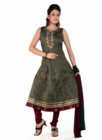 Cotton Handloom Silk Suit