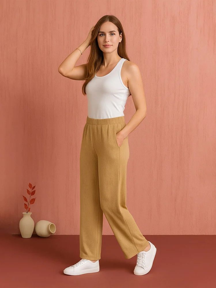 Wide Leg Trouser