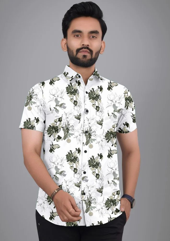 Men green  Designer Shirt