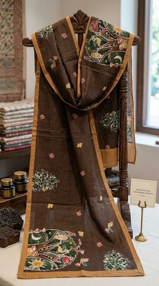 Chanderi Digital Printed Dupatta