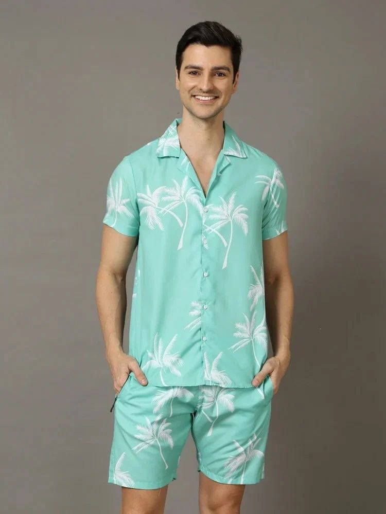 Large Polyester Men Co Ord Set