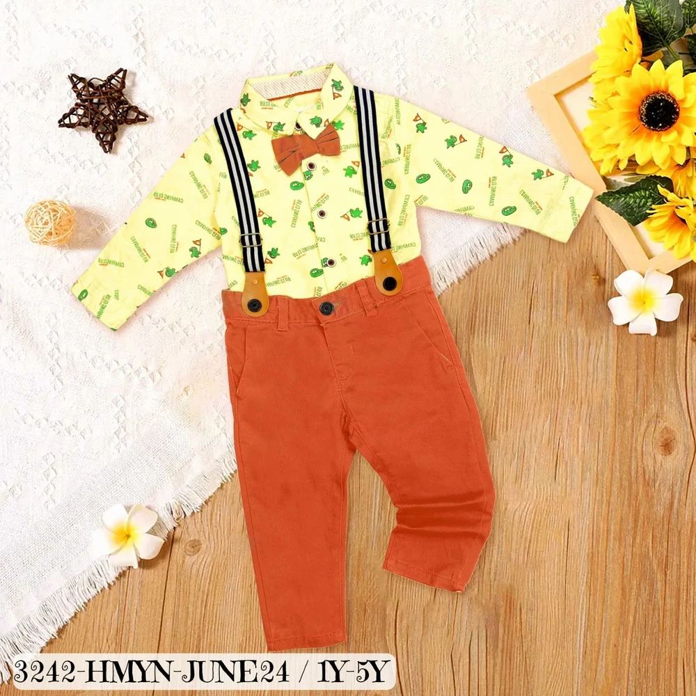 Boys Kids Pant Shirt Set