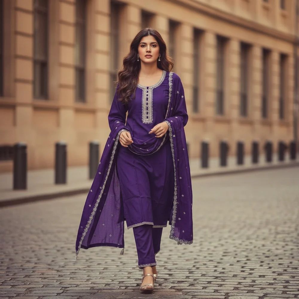 Cotton Kurta Pant Set