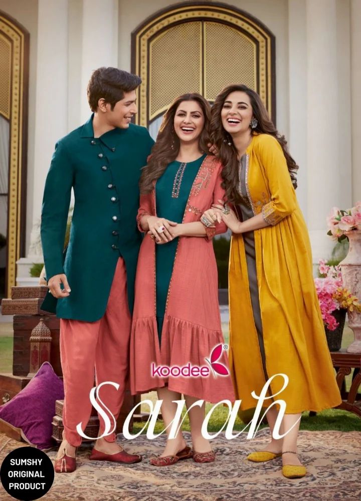 Sumshy Ladies Designer Readymade Gown With Koti