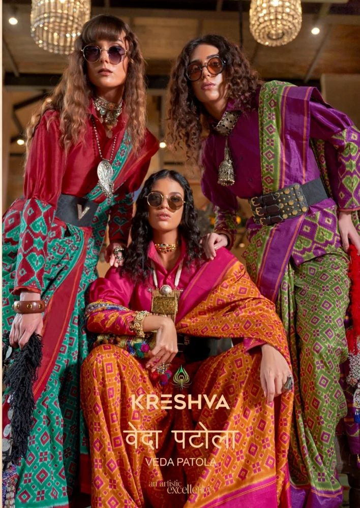 Kreshva Veda Patola Saree