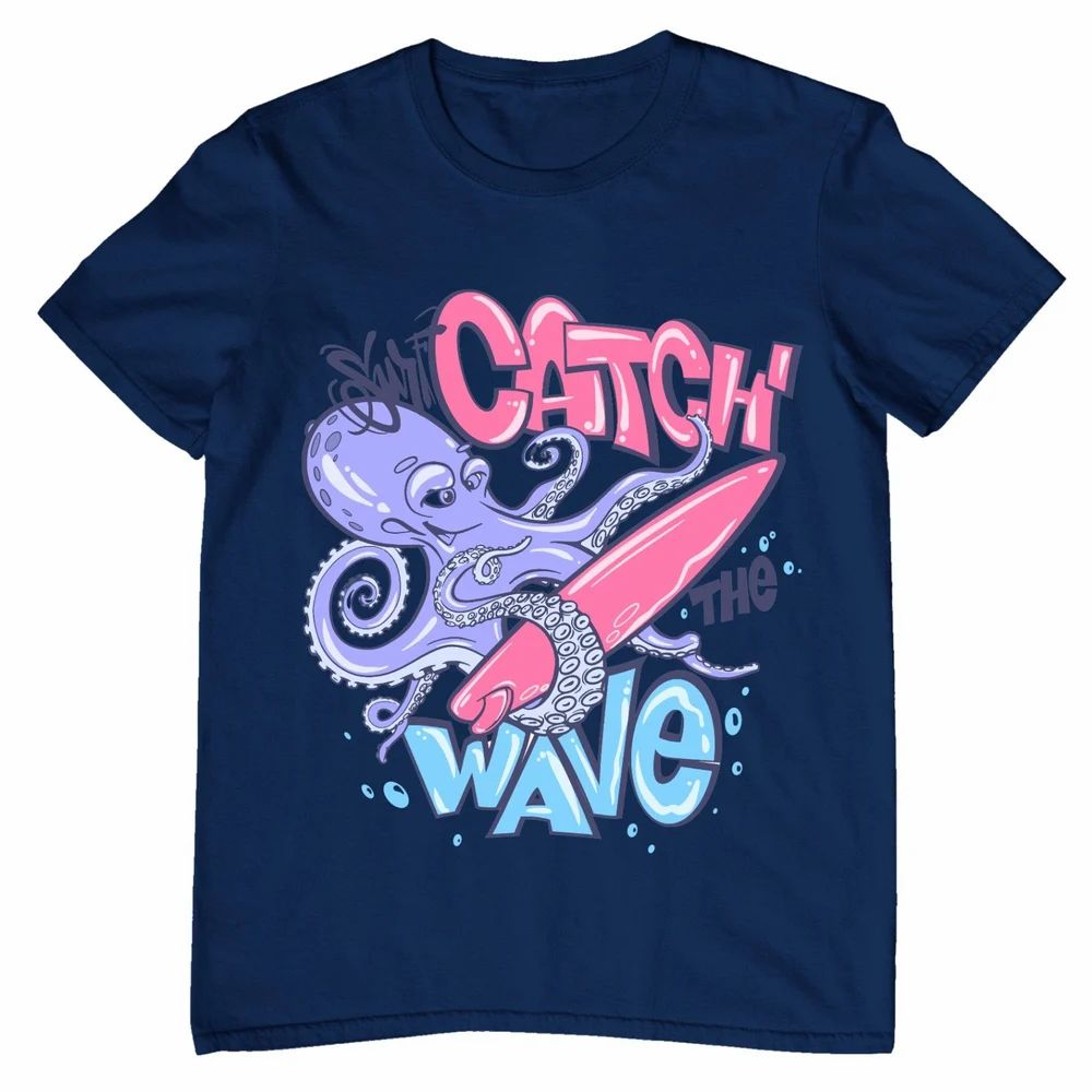 Blue Boys Half Sleeves Cotton T Shirt