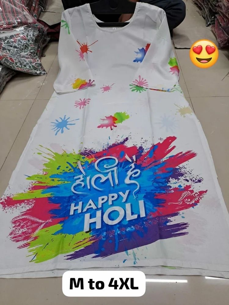 Holi Special Kurti