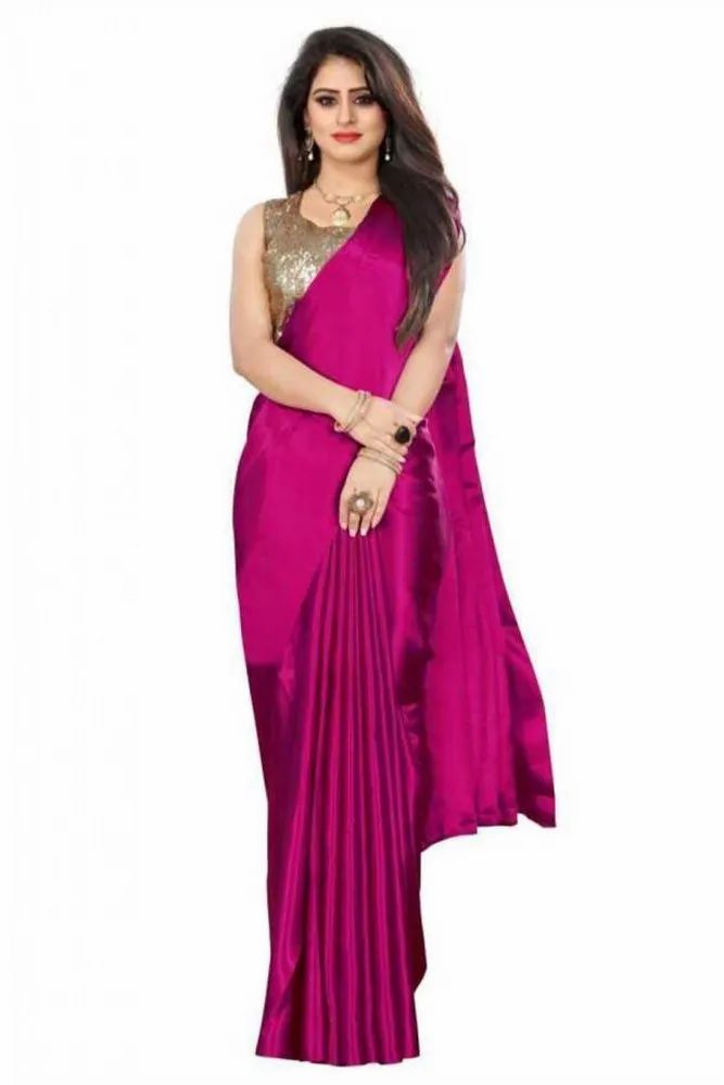 Plain Saree