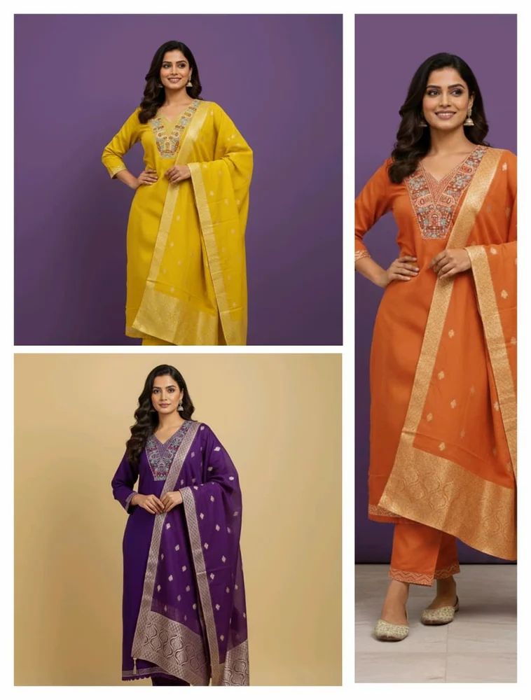 Ethnic Handwork Designer Suit