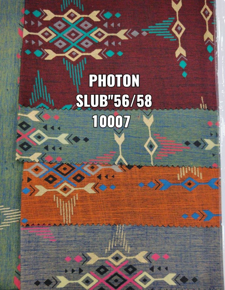 Rayon Cotton Print Fabric