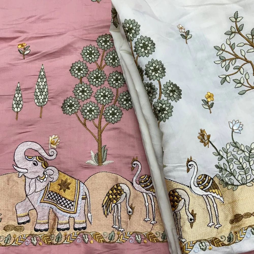 Embroidered Fancy Fabric