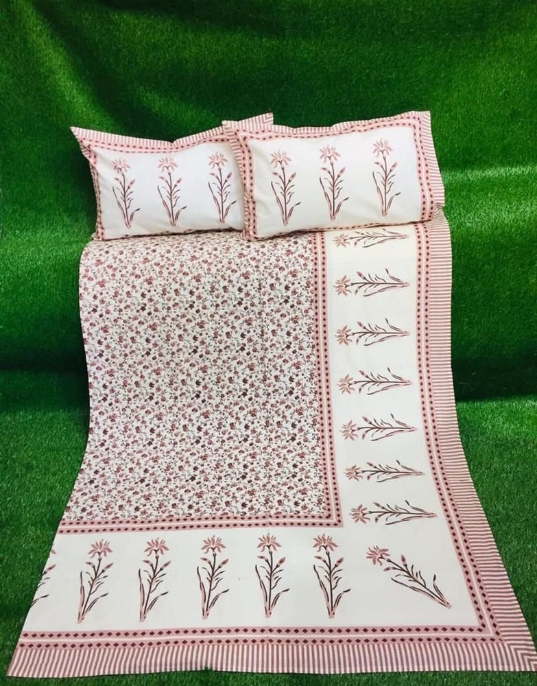 Cotton Printed Bed Sheet