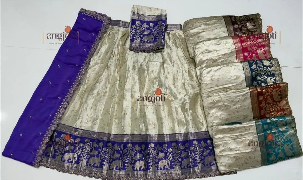 Banarasi Jacquard Silk Lehenga Choli