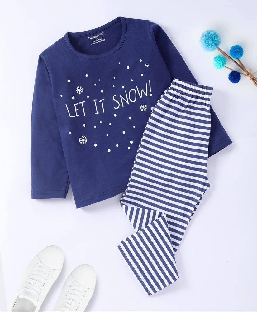 Kids Printed Cotton Nightwear