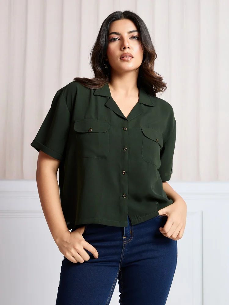 Women Green Shirt