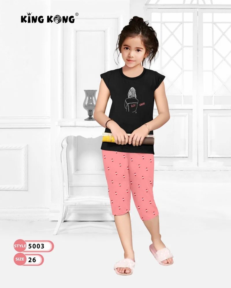 Black Cotton T Shirt