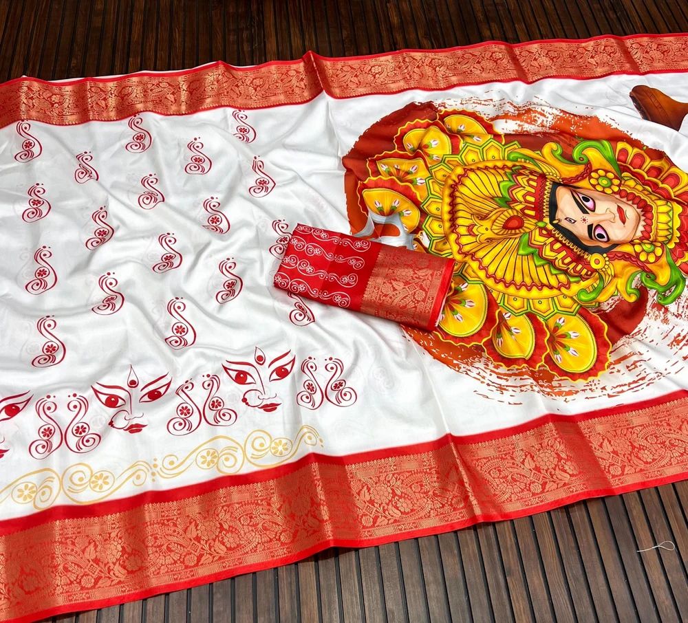Durga Pooja Saree