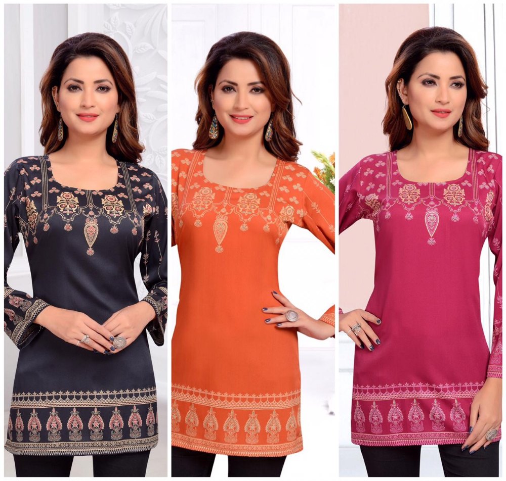 Crepe Kurti