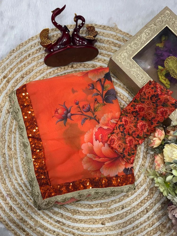 Designer Georgette Sarees