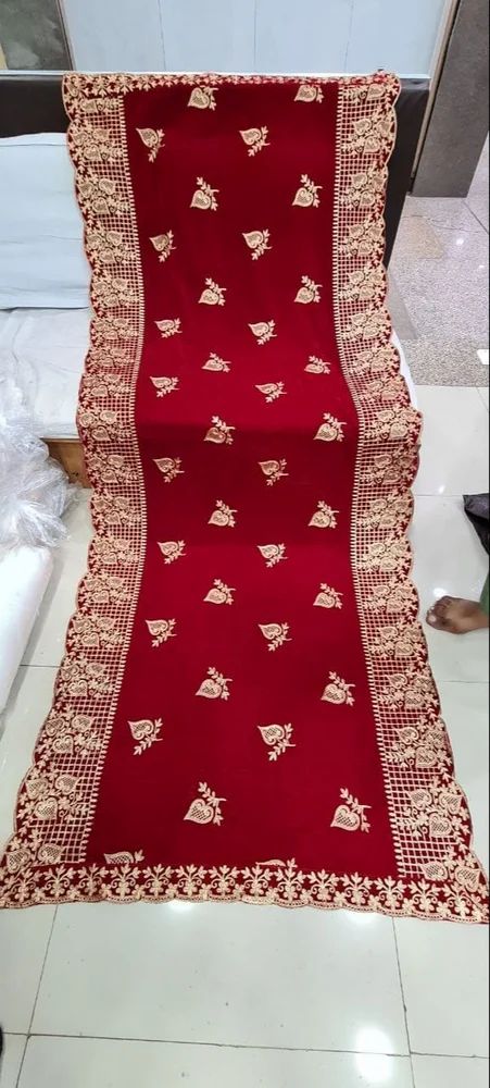 Embroidery Dupatta And Fabrics