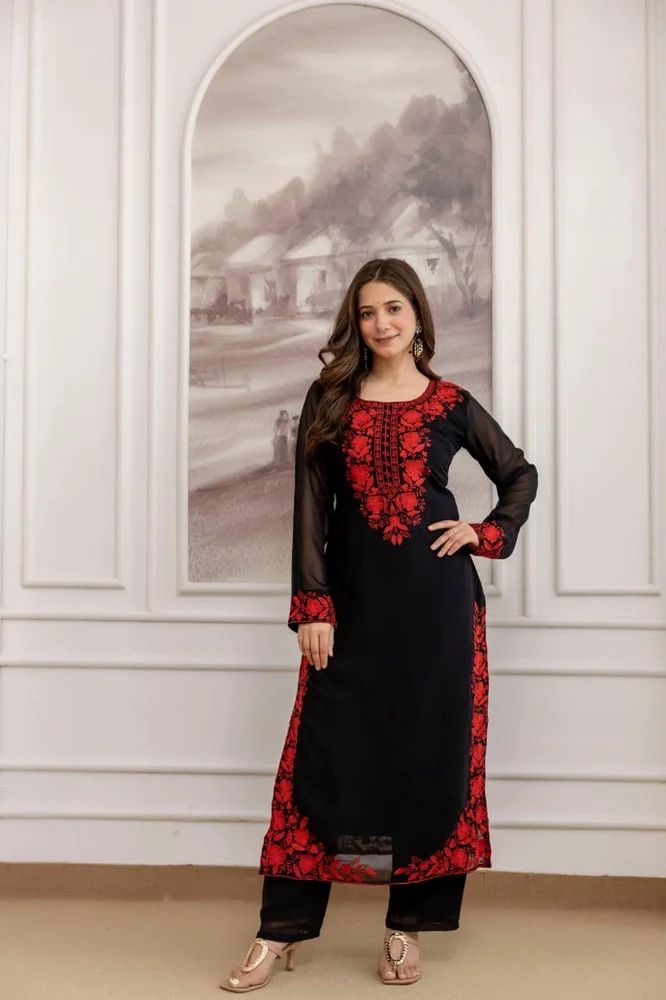 Kurta Pant Dupatta Set