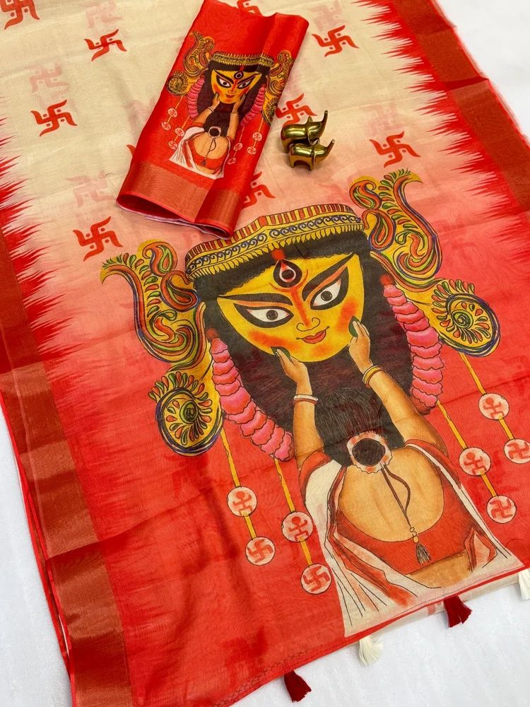 Durga Puja Special Cotton Sarees