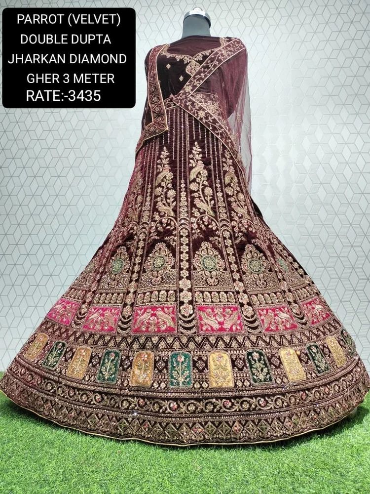 Embroidered Bridal Lehengas