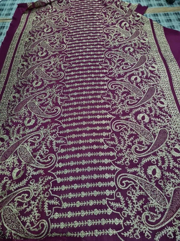 Embroidery Dupatta And Fabrics