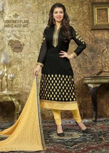 Georgette Churidar Suits