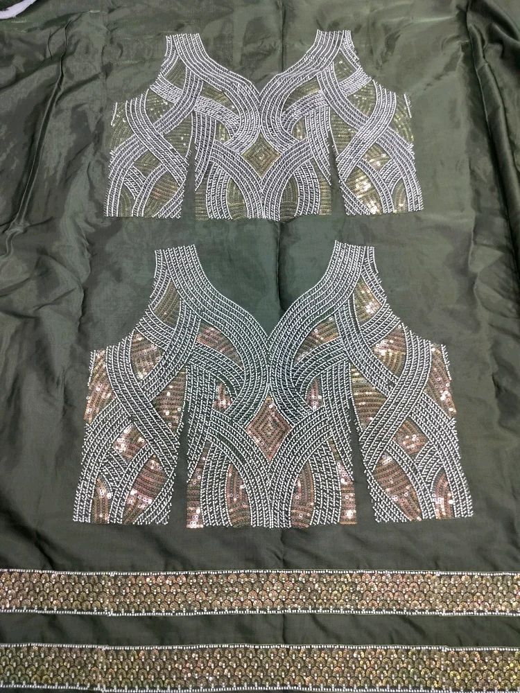 Designer Beads Work Choli