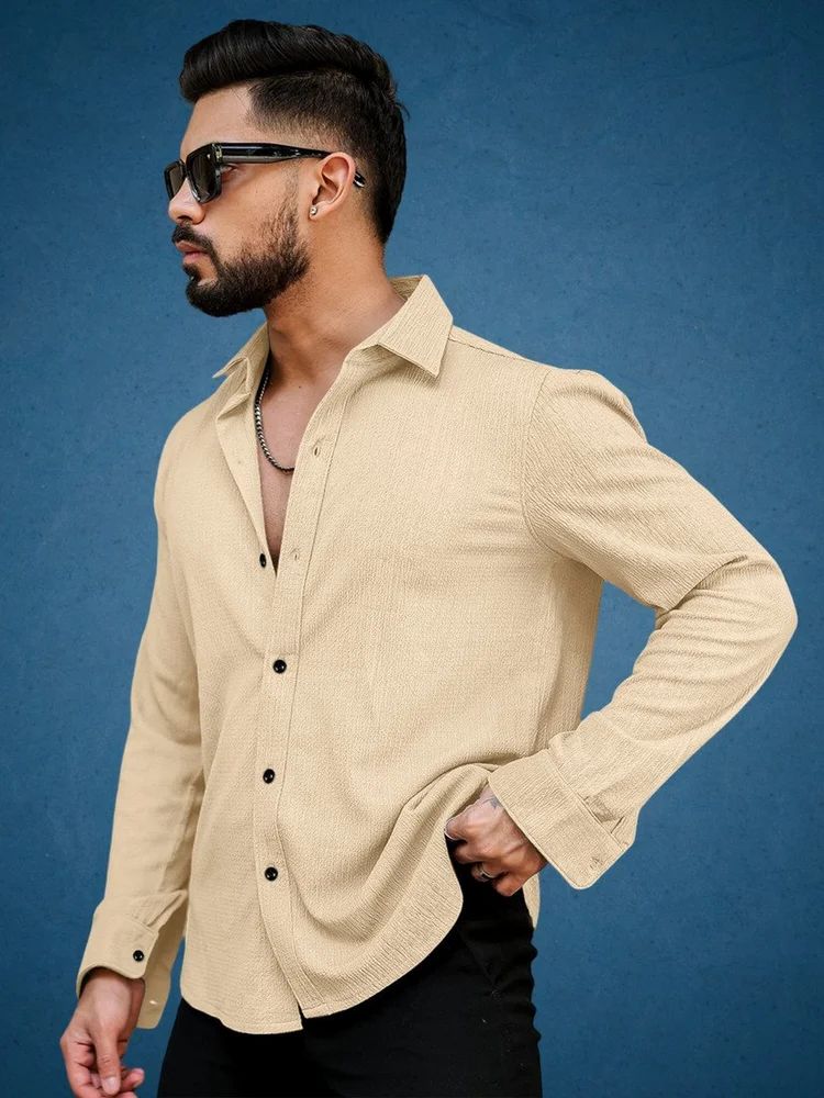 Men Plain Shirt