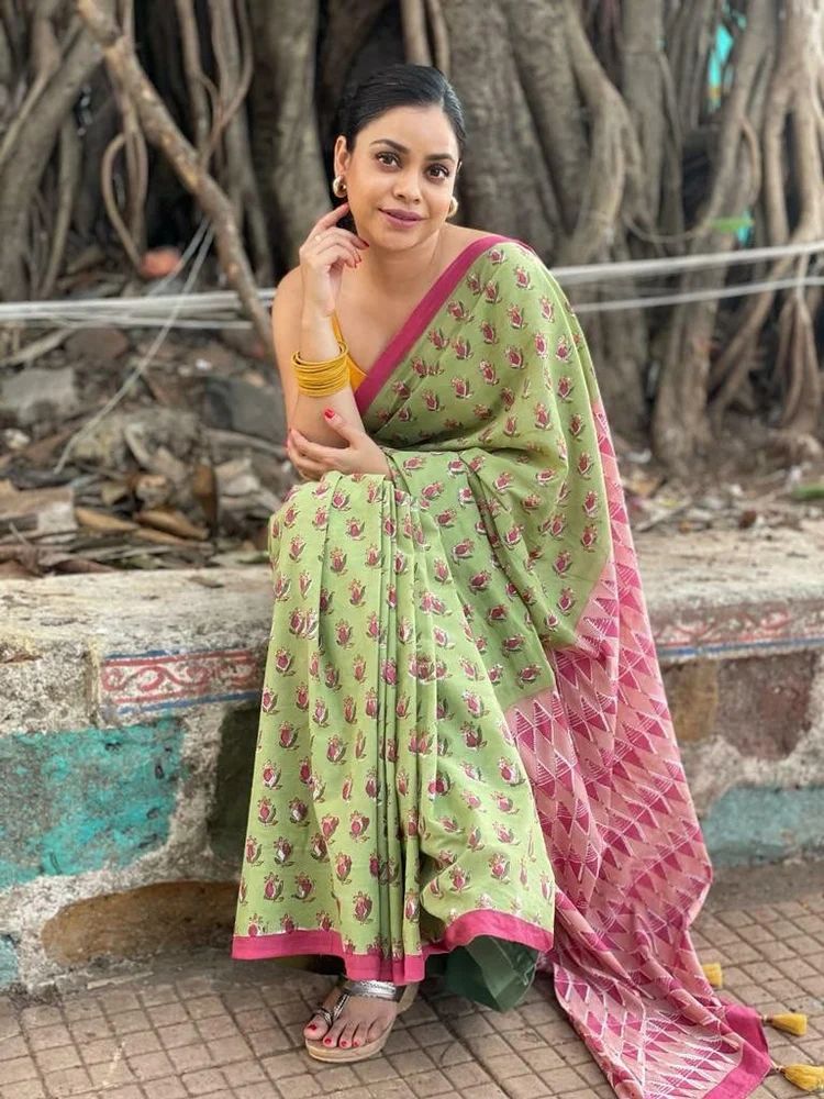 Pure Linen Sarees