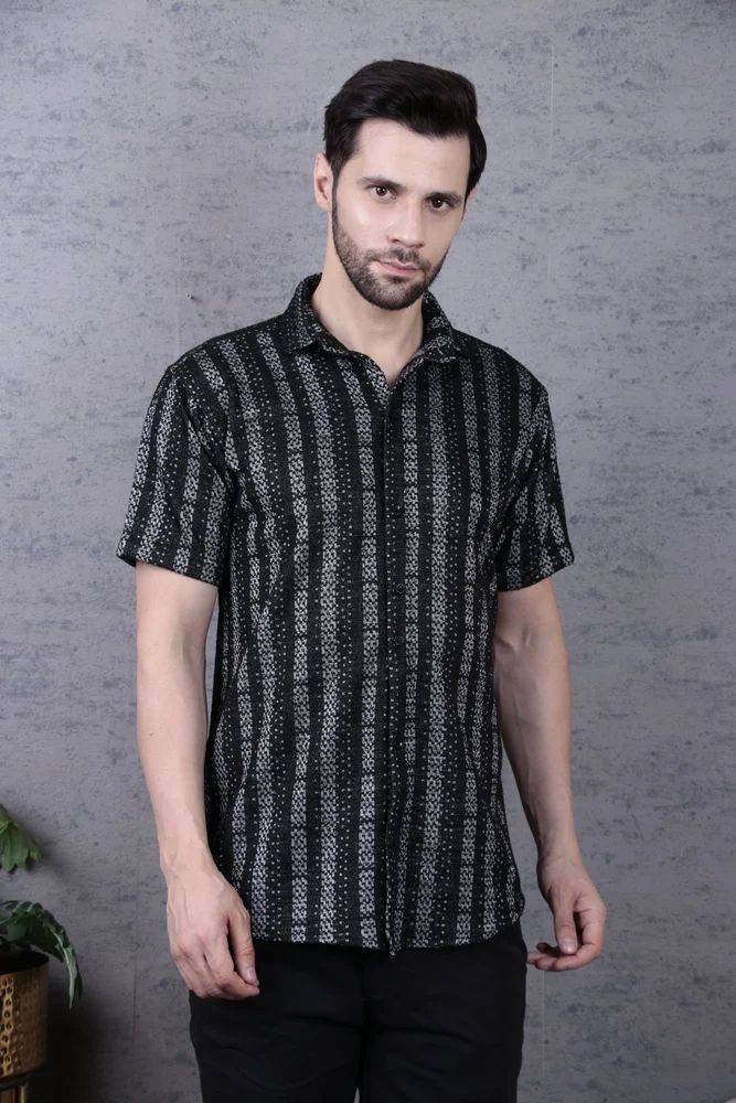 Mens Cotton Lycra Shirt
