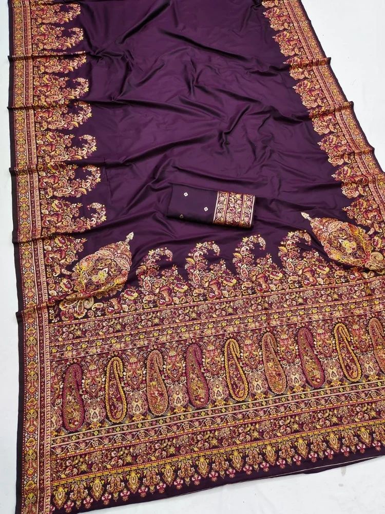 Pashmina Saree